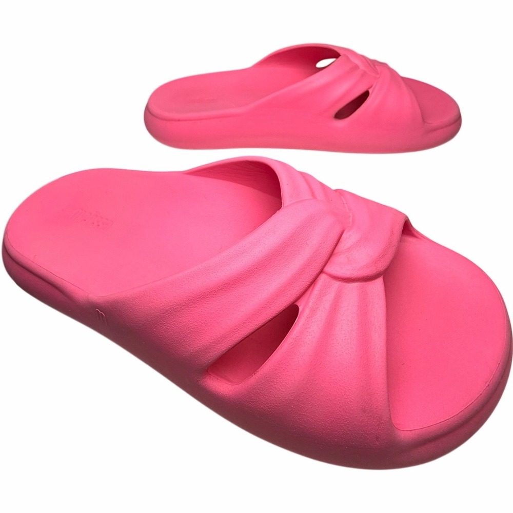 Melissa Free Slide Pink‎ Platform Sandals Women's Size 10 Made in Brazil Y2K